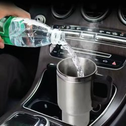 ماگ و فلاسک فندکی تمام استیل خودرو